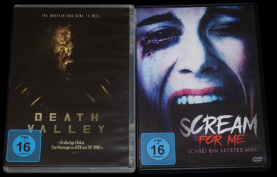 Scream for Me - Schrei ein letztes Mal + Death Valley (DVD) Creature-Horror