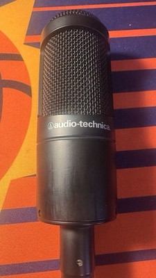 Audio-Technica AT2035 Cardioid Condenser Microphone - Black With Shock Mount