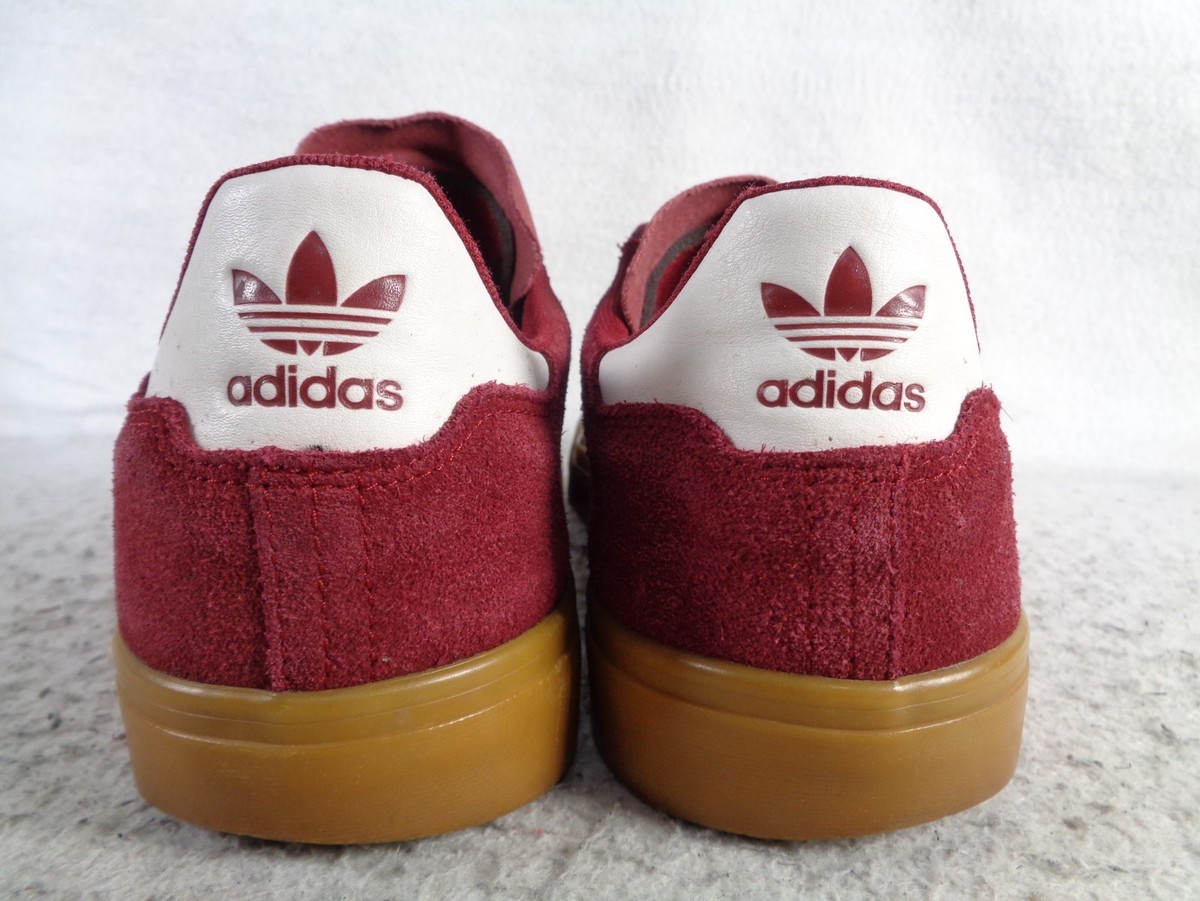 Adidas Campus Vulc II Skate Shoes Mens US 11 BB8523 Burgundy Suede White  Gum | eBay