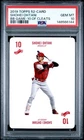 2019 TOPPS 52-CARD BB GAME SHOHEI OHTANI 10 OF CLEATS PSA 10 POP 3