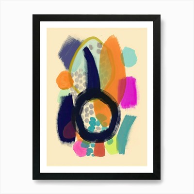 Leuchtkraft Abstrakt 9 Kunstdruck Gerahmt Wandbild Poster Leinwanddruck Bild