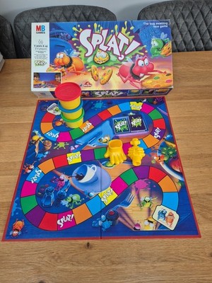 Vintage 1992 MB Spiele SPLAT Brettspiel (siehe Beschreibung) selten Retro Familienspaß