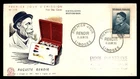 Mayfairstamps France FDC 1955 Renoir Paint Tubes First Day Cover aax_80835