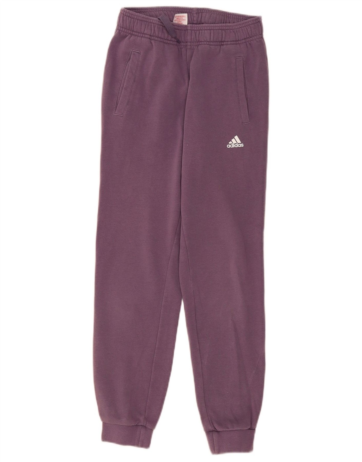 Adidas Girls Tracksuit Trousers Joggers 11-12 Years Purple DC11