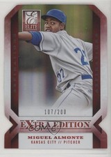 2013 Panini Elite Extra Edition Aspirations Die-Cut /200 Miguel Almonte #61 0g45