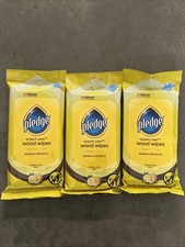 3 PACKS Pledge 72807 Lemon Scented Pre-Moiste...