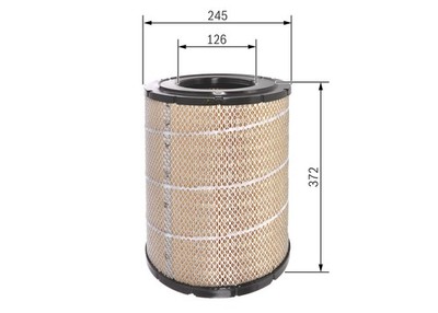 Bosch F 026 400 268 Air Filter for Renault Trucks