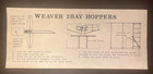Weaver O Scale 2-Rail SL-SF Frisco 36' Offset 2-Bay Hopper w/Kadee Couplers — photo 10