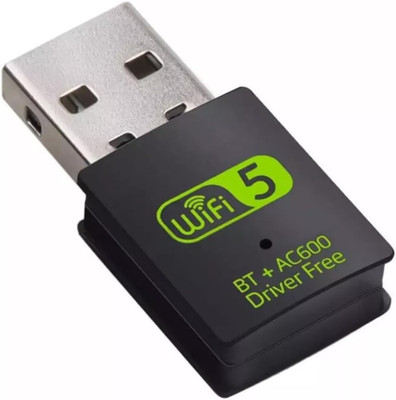 USB Wifi Bluetooth Adapter, 600Mbps Dual Band 2.4/5Ghz Wireless Network External