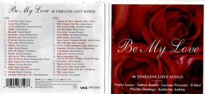 Be My Love : 40 Timeless Love Songs by Various Artists (double CD, 2005)