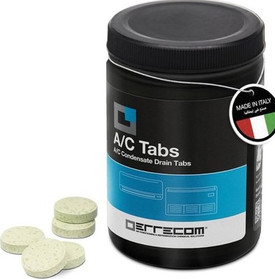 Errecom A/C Tabs, Air Conditioner Tabs, Long Lasting Cleaning Action 40 Tabs
