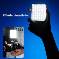 YN60S LED Video Light Mini Camera Light 5500K 3-Level KLXQ