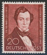 Berlin Nr. 74 postfrisch Albert Lortzing gepr&uuml;ft Schlegel BPP 608