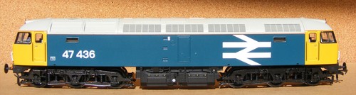 Bachmann 31-660 Class 47 47436 Revised BR Blue Large Logo - new unrun condition | Zustand: New: Other (See Details)