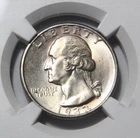 1932-S US Washington Quarter 25c NGC MS62 KEY Date!! Nice UNC Example -NR-