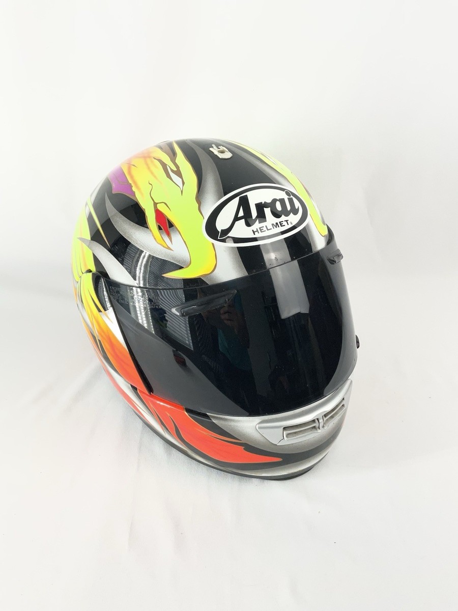 Arai Quantum E Snell Motorcycle Helmet Multicolor Sizes Medium | eBay
