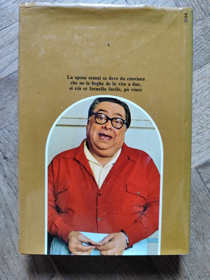 ALDO FABRIZI. LA PASTASCIUTTA. Ricette e Considerazioni in Versi. 1970 - Immagine 2 di 2