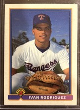1991 Bowman - Ivan Rodriguez #272 (RC)