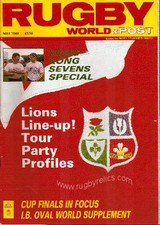 RUGBY WORLD MAGAZINE MAY 1989 PILKINGTON CUP FINAL PHIL BENNETT EDDIE BUTLER