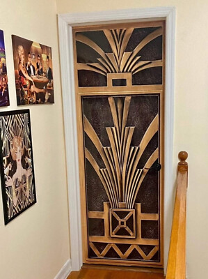 3D Retro Bronze Door 046 Door Mural