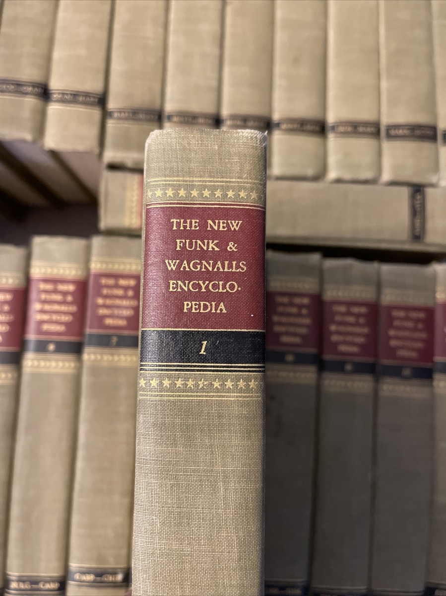 1950 The New Funk & Wagnalls Encyclopedia Set Of 24 Books | eBay