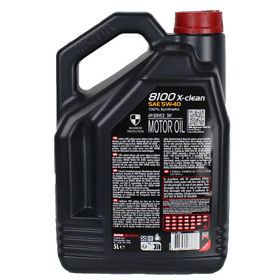 Motul 5W-40 1 Litro Olio Motore Motul 8100 X-clean 5W-40 1L - Sintetico, Dexos2, MB 229.51, Per Opel, VW, BMW, Renault Nolan X804 Rs - Foto 6