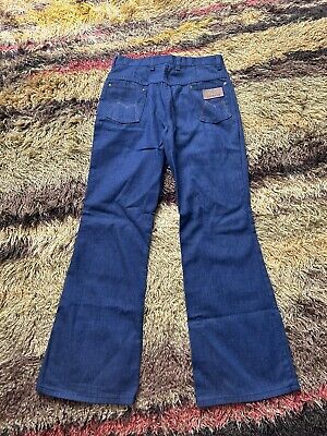 Vintage 70s Maverick Indigo Blue Jeans Bellbottom Flare Vintage 70s Maverick Indigo Blue Jeans Bellbottom Flare