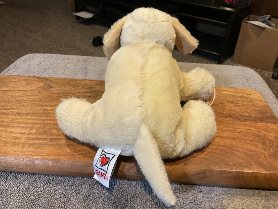 GANZ Webkinz Stuffed Animal YELLOW LAB Labrador Retriever PLUSH Toy - Image 3 of 4