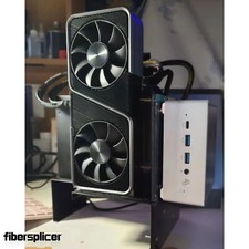 HAMGEEK Graphics Card Dock 24Gbps DIY PD85W 15W External GPU Expansion Dock