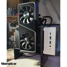 HAMGEEK Graphics Card Dock 24Gbps DIY PD85W+15W External GPU Expansion Dock