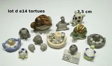 lot de tortues ,figurine de collection,turtle, schildpad, tortue,bibelot  G42-04