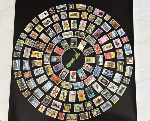 Postage Stamps of New Zealand 16x24 Vintage Travel Poster Philantely - Picture 9 of 17