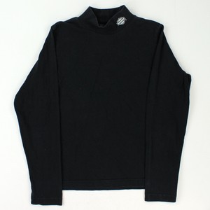Download HARLEY-DAVIDSON Black LS Cotton Fitted Mock Turtleneck ...