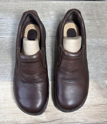 Carolina Slip-On Work Shoes Mens 9.5 EE Wide Brown Aluminum Toe ESD Rated CA5562 CAROLINA ESD Aluminum Toe Opanka Slip-On Men main image 3