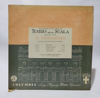 Verdi - Il Trovatore (Teatro Alla Scala ) - Musik Vinyl Record