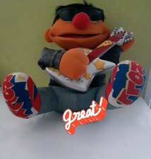 VINTAGE ROCK ROLL ERNIE Sesame Street 1998 'sings, plays guitar, shakes' 12"