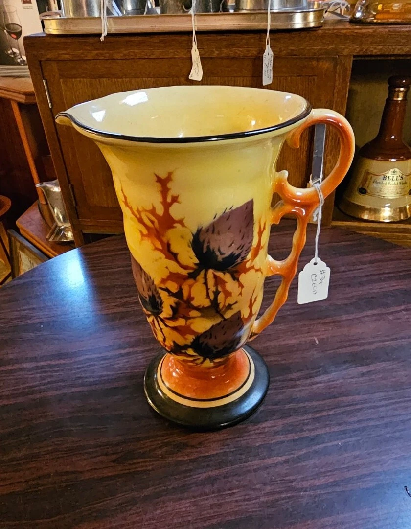 Bouquetière Vase Cornet Art Déco