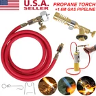 MAPP MAP-Pro Propane Gas Welding Torch Plumbing Soldering Mini Torch w/ Hose Set