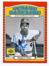 Ruppert Jones autographed Baseball Card 2001 Upper Deck Decade Dateline #130
