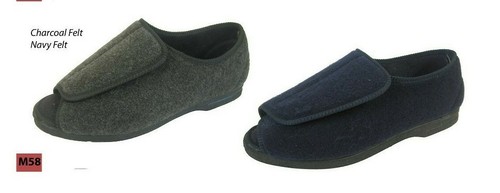eee width mens slippers
