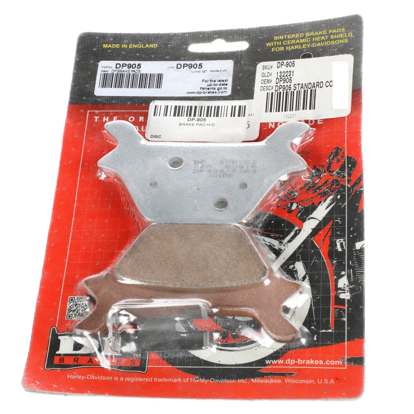 Pastillas de freno para Harley Davidson (N/P DP-905)
