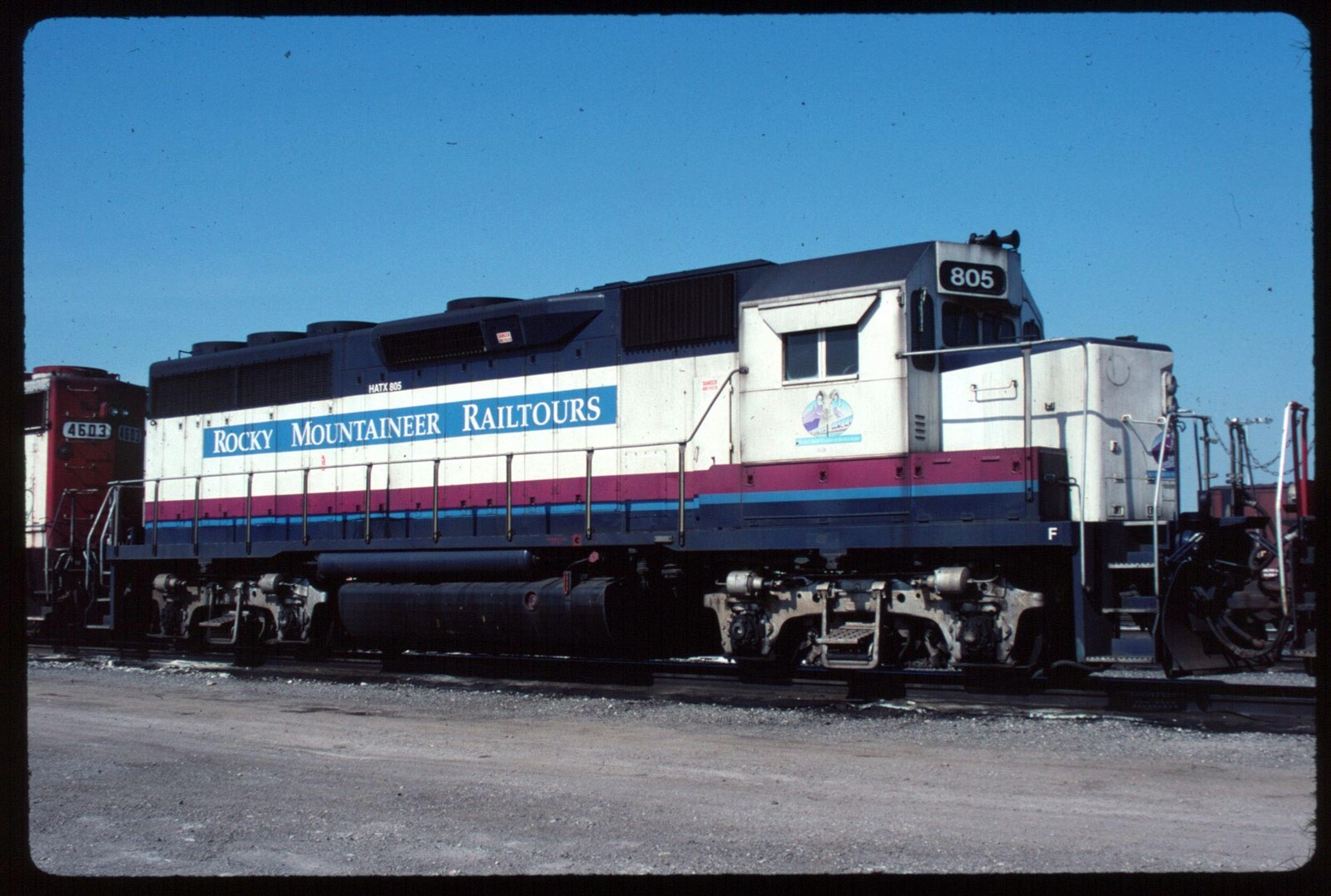 Original Rail Slide - RMRX Rocky Mountain Railtours 805 Bensenville IL ...
