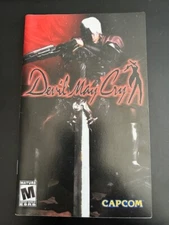 Devil May Cry PlayStation 2 Manual Only - Official PS2 Game Booklet