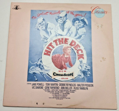 Hit the Deck Soundtrack 1955 MCA Classics MCA-25033 PROMO COPY