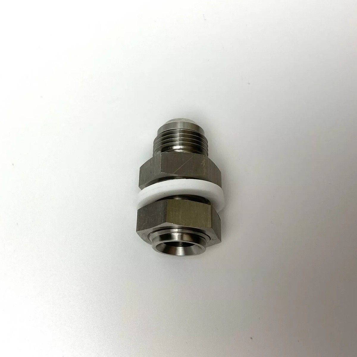 Steel Turbo Oil Pan / Oil Drain Return Adapter Bung Fitting AN10 - Foto 8