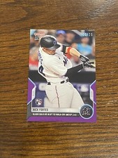 Nick Fortes 2022 MLB TOPPS NOW Card 416 Walk Off HR in 9TH Purple Parallel /25