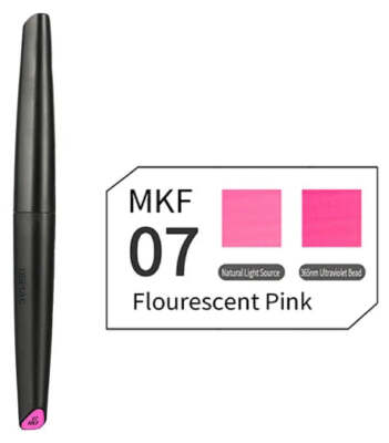 DSPIAE Soft Tip Marker Fluorescent Pink MKF-07 - US