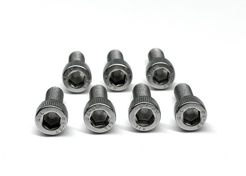 7x Lexus Toyota 1JZ GE GTE Timing Cover Ignition Coil Cover Bolts Hex Screw - Picture 3 of 4