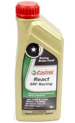 Castrol React SRF Racing DOT4 (1 Liter) Brake Fluid 12512 FMVSS No.116