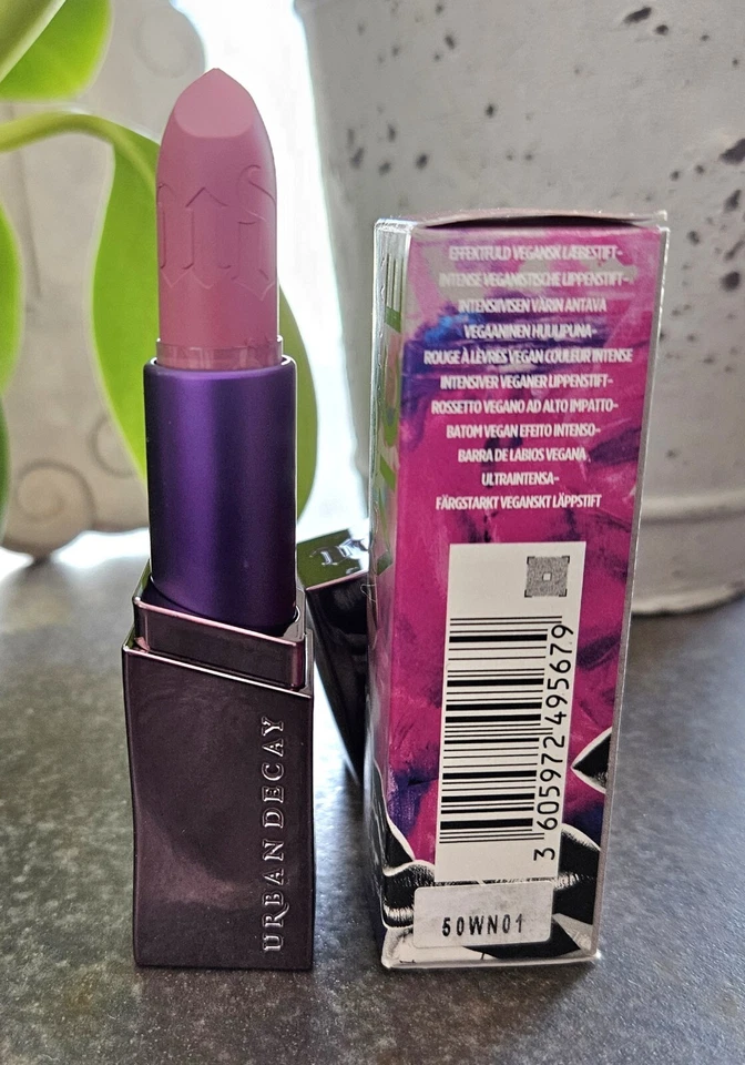 Lápiz labial vegano Urban Decay BACKTALK mate Vice de alto impacto ¡NUEVO EN CAJA! Foto 2 de 4